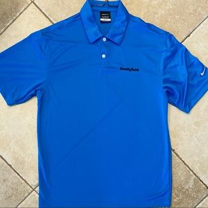 Men’s medium Nike golf shirt.